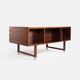 Large Scandinavian desk in rosewood - Kai Kristiansen - 1960