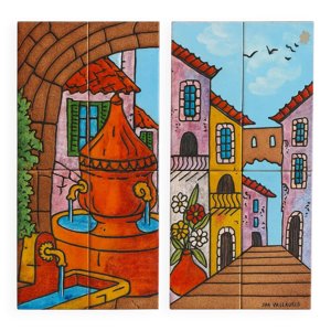 Panneaux en ceramique - vallauris