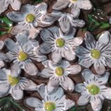 Ceramic wall painting by Aimo Nietosvuori - Jie keramik in Gantof