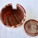Set de 7 sous-verres en onyx
