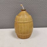 Small, attractive ceramic candlestick from the 1970s, Denmark.