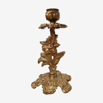 Brass candlestick