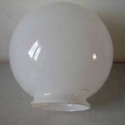 Old globe lampshade ball sphere glass lamp chandelier lighting fixture n°06/11B