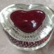 Murano Archimedes Seguso bubble glass ashtray