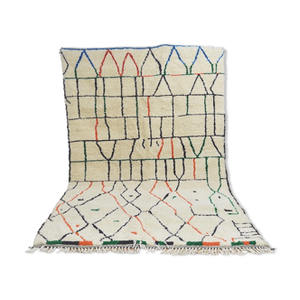 Tapis berbère coloré fait main 320 x 198 cm