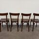 Chaises bistrot vintage, lot de 4