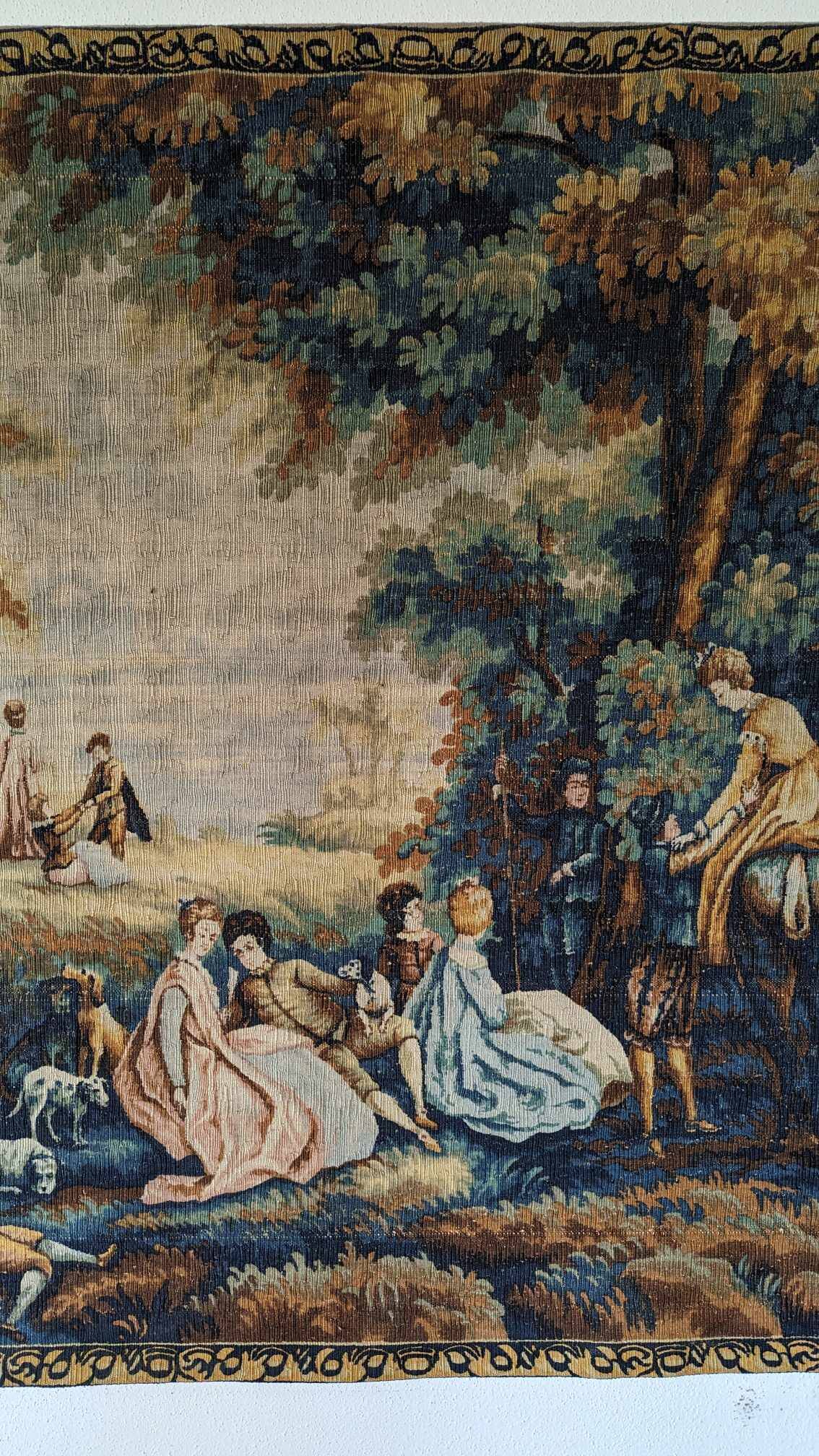 Aubusson tapestry Robert Four