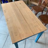 Light oak table