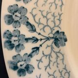 8 old blue blue longwy flat plates 1900 priming model