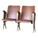 Banquette strapontin cinéma art déco 1930