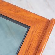 Table basse danoise en teck. Fabricant Komfort Danemark. Années 70