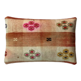 Housse de coussin vintage turque faite à la main, 30 x 50 cm