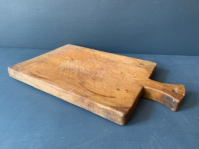 Old cutting board in French solid wood