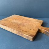 Old cutting board in French solid wood