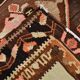 6x12 Handmade Wool Kilim Area Rug, 185x365Cm