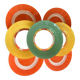 Coloured Duralex plates