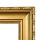 Vintage gold wooden frame classic baroque style painting frame 53x42cm
