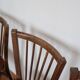 Lot de 5 chaises bistrot baumann vintage