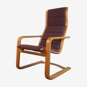 Fauteuil Modèle "Lamello" design Yngve Ekstrom par Swedese 1960