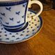 Cobalt blue tea cup Lomonosov LFZ