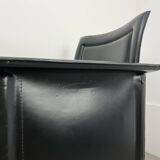 8 style Korium leather chairs in the style of Matteo Grassi