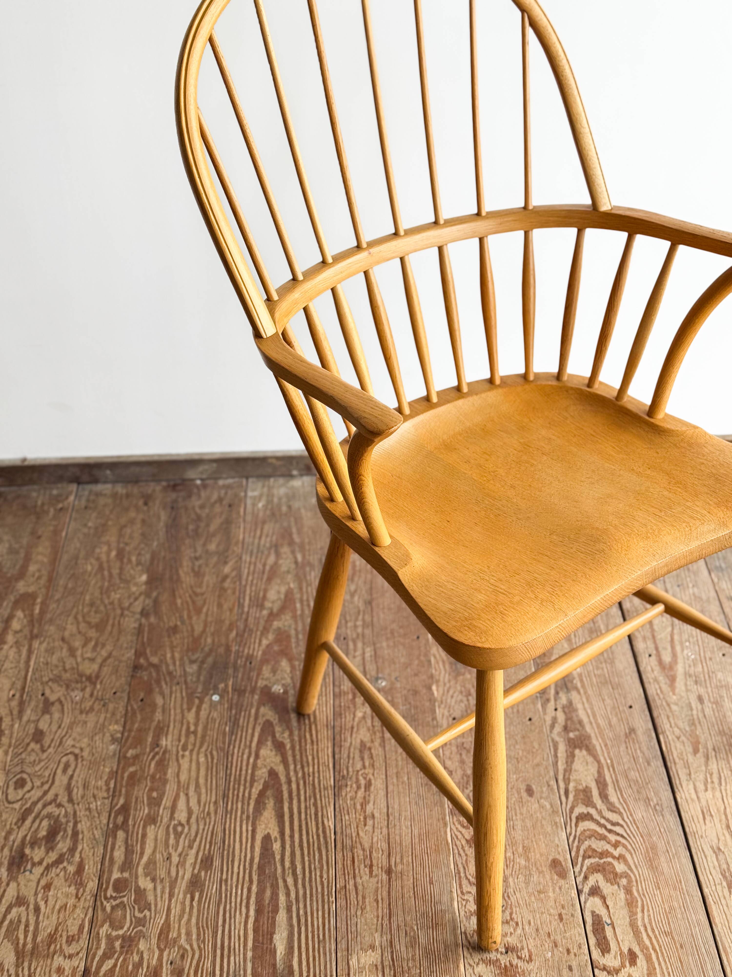 Chair by Frits Henningsen model CH18A in oak, Mid Century Design