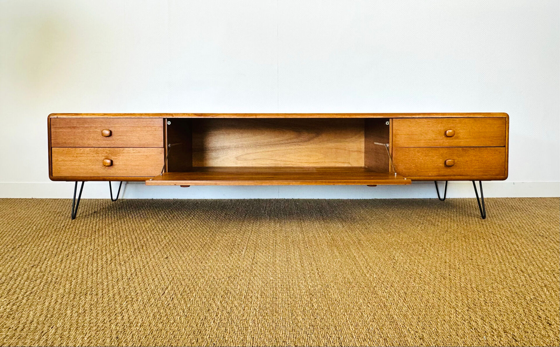 Enfilade scandinave en teck 1960
