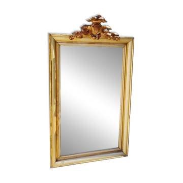 Grand miroir/ cadres en bois du 19ème siècle, doré
