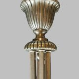 Art deco tulip chandelier by degue