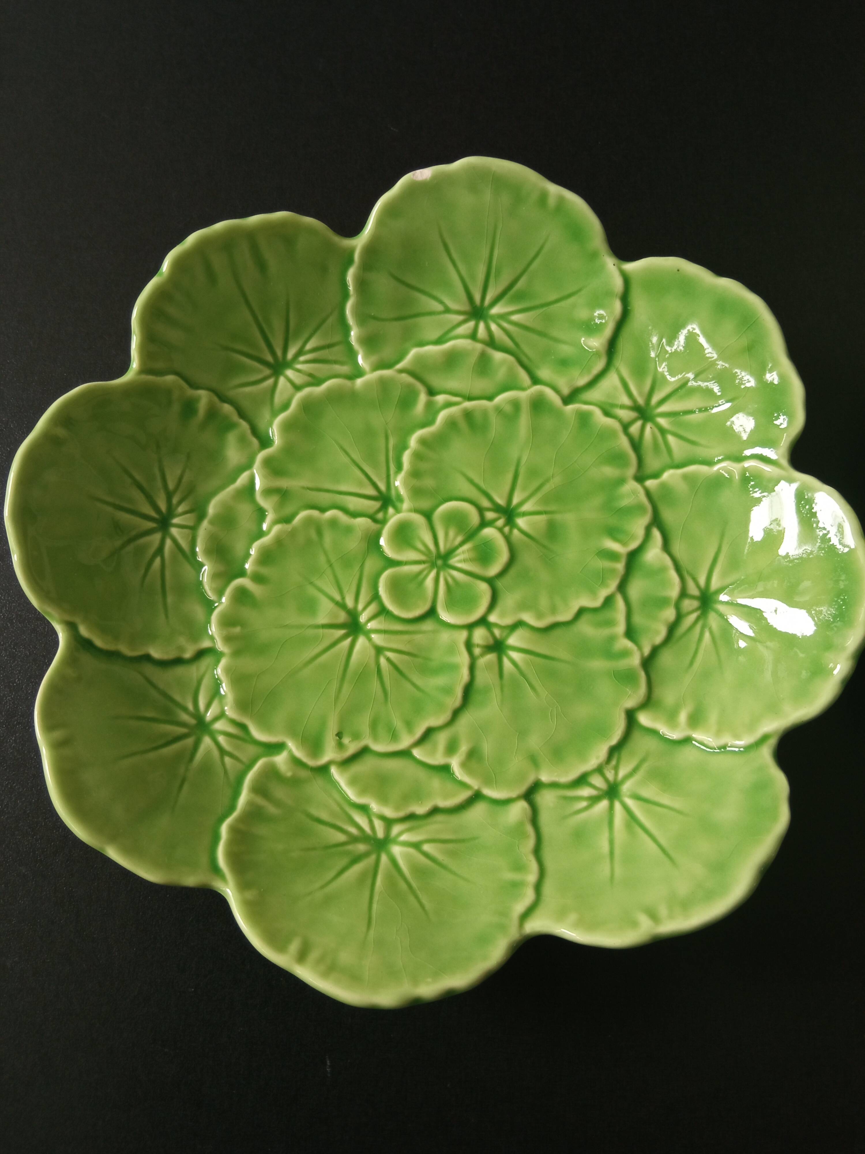 2 lovely earthenware plates