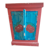 Painted wooden piece of furniture