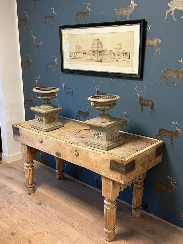 Table de boucher antique