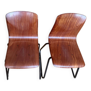 paire de chaises vintage