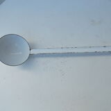 Vintage white enamelled ladle