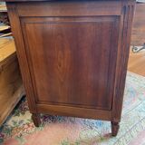Louis XVI walnut chest of drawers, 3 drawers.