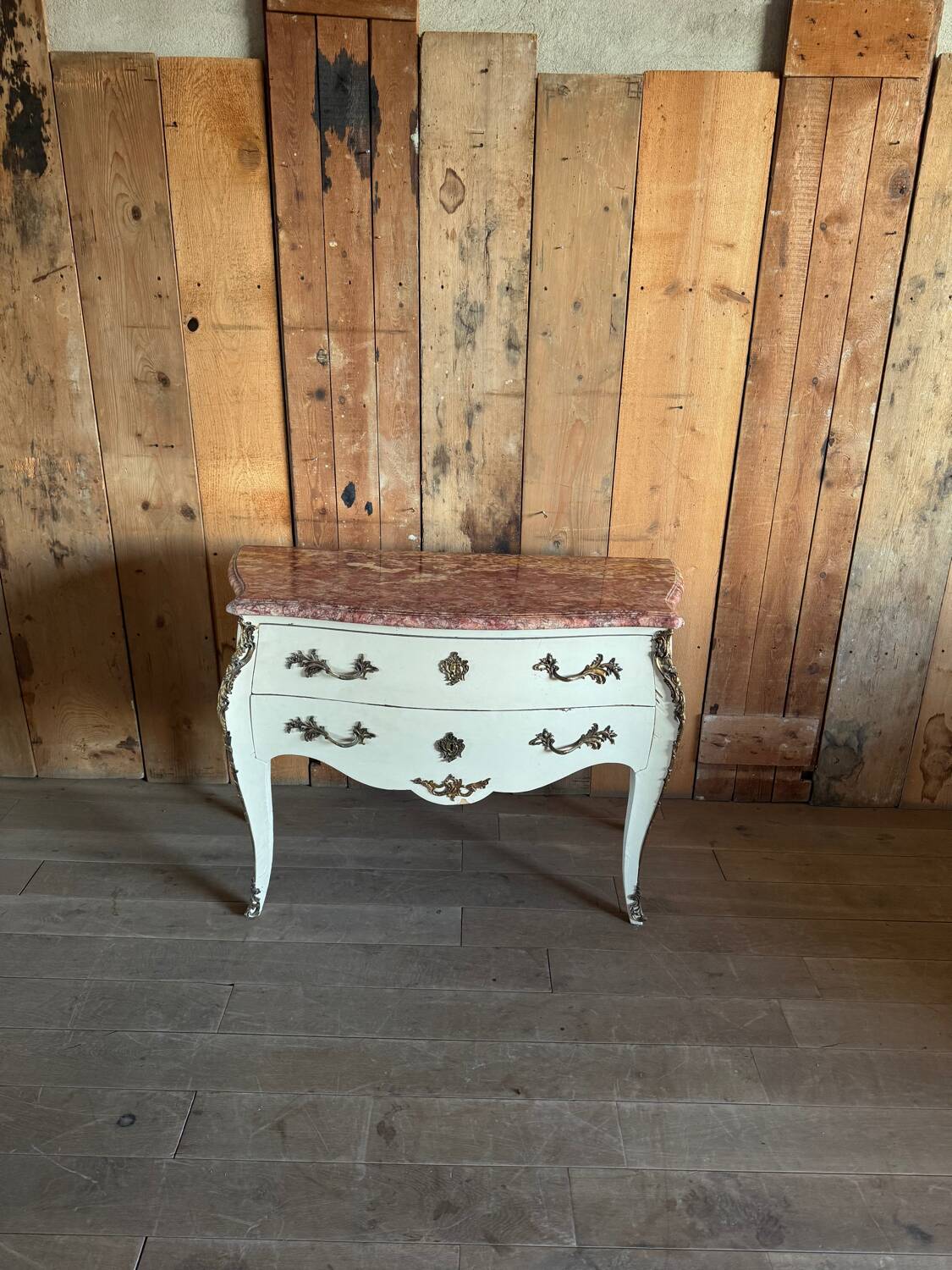 Louis XV style chest of drawers stamped Delorme