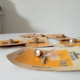 Antique furniture knob gilded with fine gold