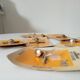 Antique furniture knob gilded with fine gold