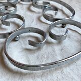 Vintage stainless steel table mat