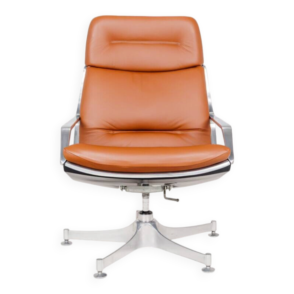 4 chaises de bureau High Commander par Jorge Zalszupin - Brésil - années 1980