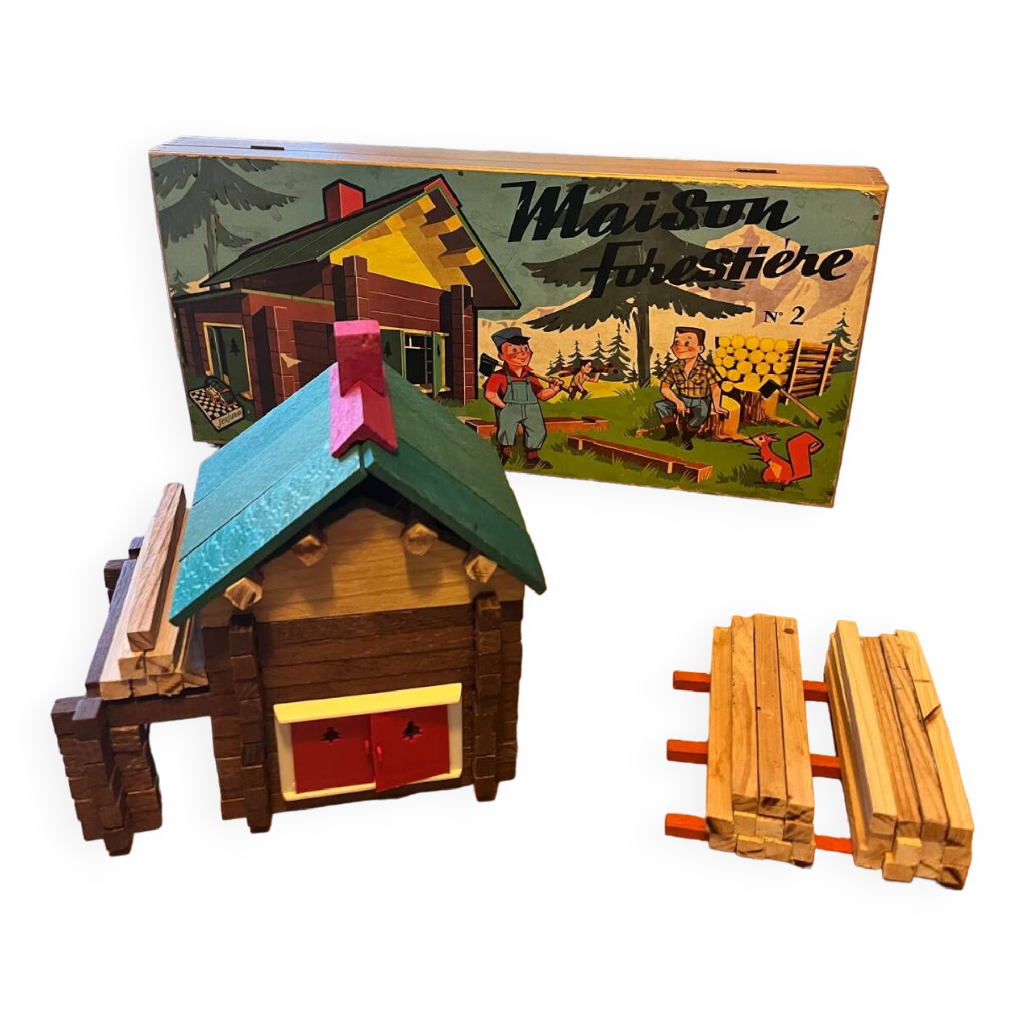 Construction game “Forest house n2”