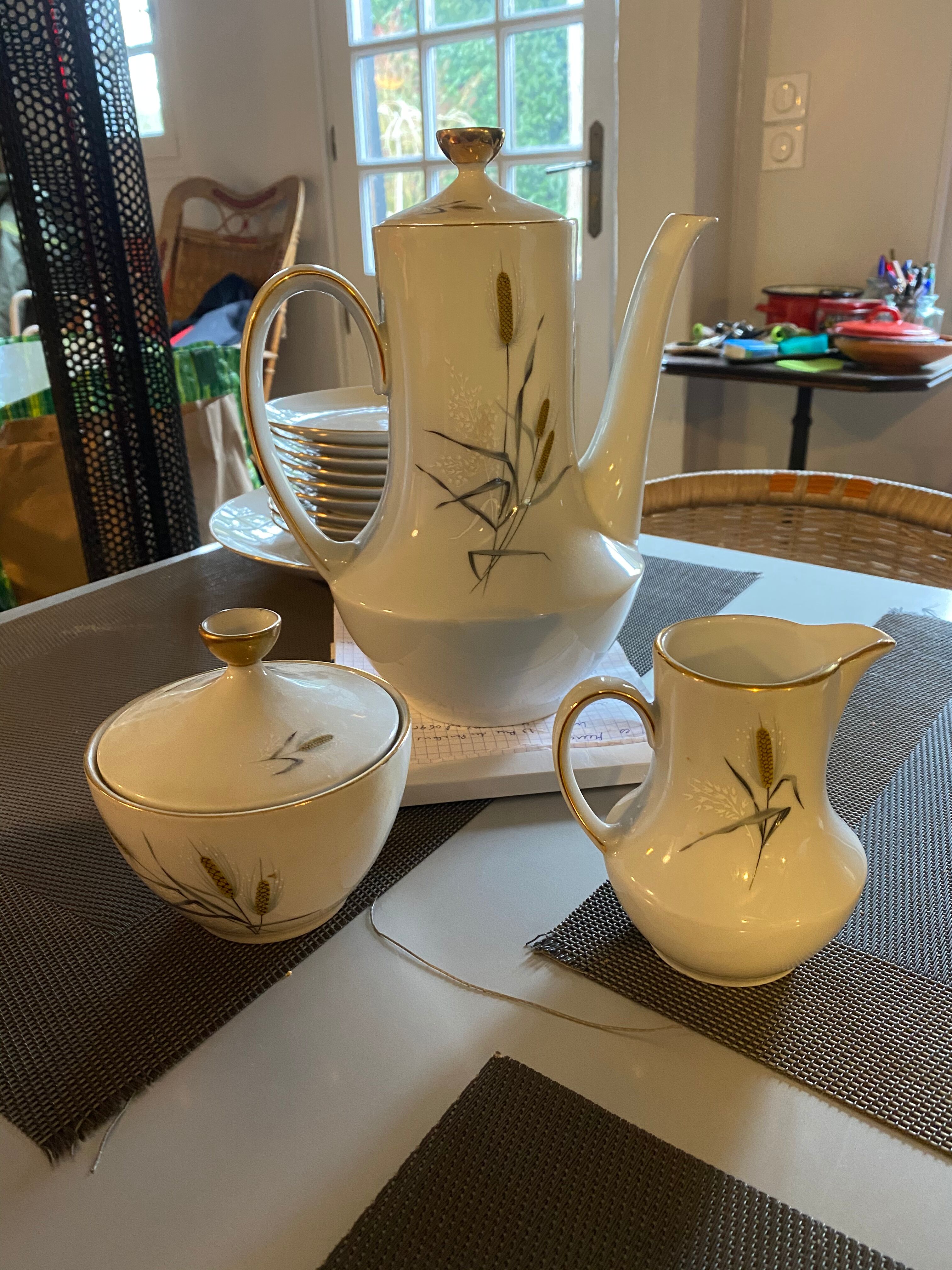 Winterling brand dessert service