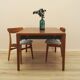 Teak extending dining table Henning Kjærnulf, Vejle, 1960s