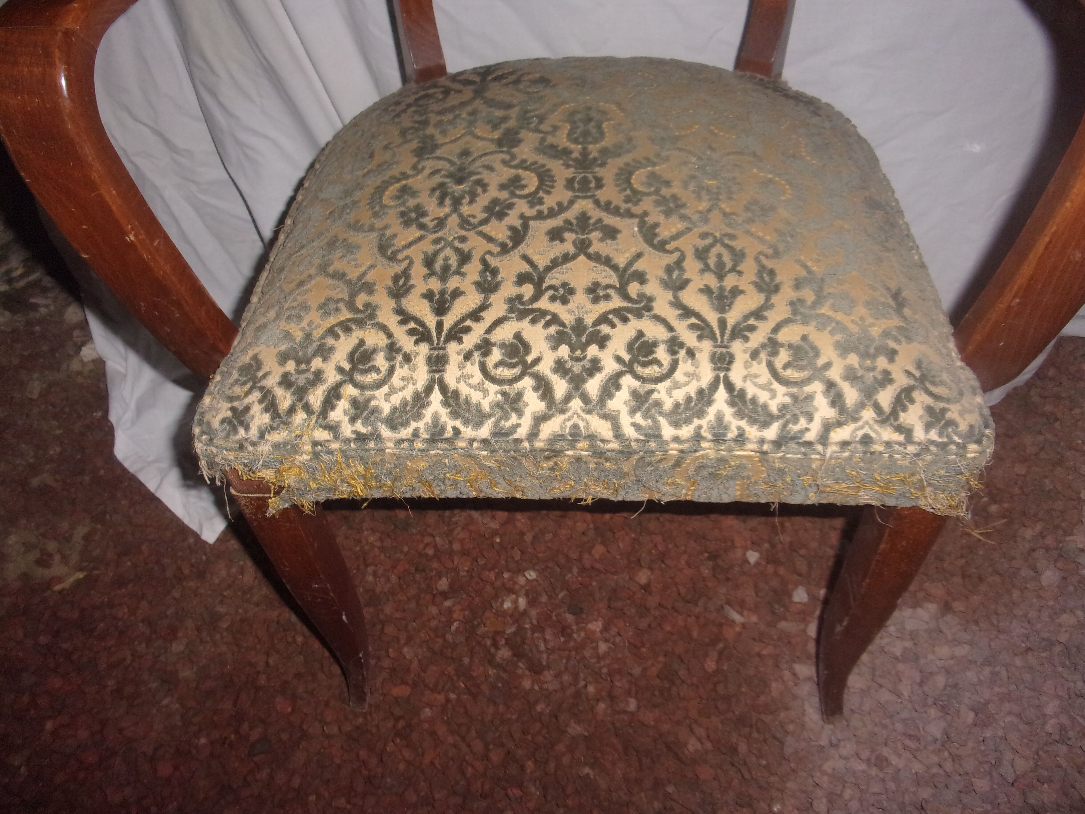 Pair of bridge chairs