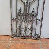 Old cast iron grid