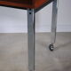 Console desserte vintage roulante 1970
