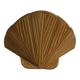 Lampe murale moderne du milieu du siècle Clam Shell Pencil Reed
