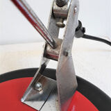 Vintage Lamp Aluminor red