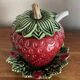 Olfaire strawberry jam pot