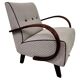 Art Deco armchair by Jindřich Halabala for UP Závody